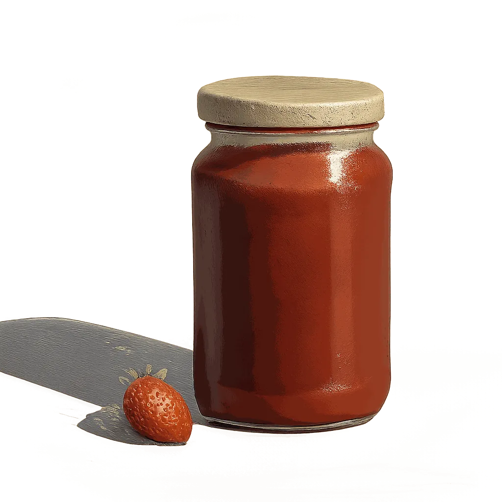 Wild strawberry purée